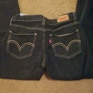 524 Straight leg Levis